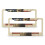 Brown Bear American Flag License Plate Frames Aluminum 2 1