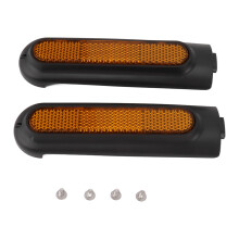 Wearproof High Temperature Resistant Electric Scooter Reflective Strip Night Safety Warning Strip Direct Replacement Easy To Install Premium ABS
