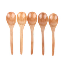 Colheres de madeira artesanais, livres de BPA e atóxicas, para panelas antiaderentes. Estampa requintada. Utensílios de cozinha multiuso