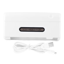 Rechargeable Wall-Mounted Toothbrush Sanitizer, UV Sanitizer Toothbrush Holder with Automatic Cleaning & Drying System