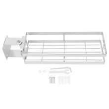 Magnetic Refrigerator Spice Rack Offers Quick Access, Efficient Condiment Organizer For An Organized Kitchen, Space-Saving Storage Shelf Rotates For