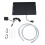 Solar Panel With Adjustable Angle Monocrystalline Battery Maintainer High Conversion Rate Windproof Rainproof Eco Friendly USB Interface Suitable For 1