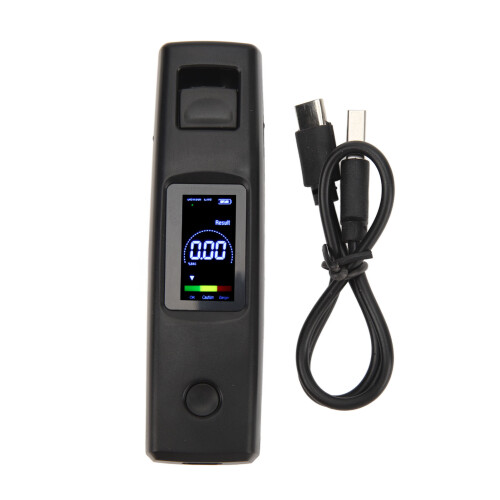 Portable Alcohol Tester with LED Screen 200mAh, 3 Colors Indicating 1