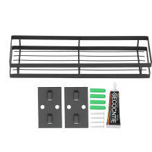Heavy Duty Kitchen Organizer, Rounded Corner Bathroom Shelf, Multi-Functional Design For Streamlined Pantry And Bathroom Storage