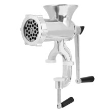 Hand Operated Manual Meat Grinder, A Multifunctional Food Processor For Gourmet Creations, Solid Aluminum Alloy Construction, Includes A Sausage