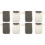 8Pcs Linen Soap Net Durable Exfoliating Mesh Soap Pouch for Shower 3