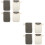 8Pcs Linen Soap Net Durable Exfoliating Mesh Soap Pouch for Shower 6