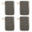 8Pcs Linen Soap Net Durable Exfoliating Mesh Soap Pouch for Shower 8