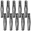 50Pcs Steel Replacement Springs for Pruning Shears Easy Install Black 3