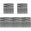 50Pcs Steel Replacement Springs for Pruning Shears Easy Install Black 4