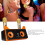 Ηχείο Bluetooth Karaoke με διπλά μικρόφωνα και επαναφορτιζόμενη μπαταρία, ρετρό μηχάνημα 5
