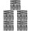 50Pcs Steel Replacement Springs for Pruning Shears Easy Install Black 7