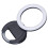 Computer Webcam Lighting Solution, Selfie Ring Light with Adjustable Brightness LED Lighting for Video Recording Rechargeable Ring Light Portable 3