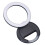 Portable Lighting for Video Recording, Selfie Ring Light with3Color Modes LED Lighting for Computer Webcam Rechargeable Ring Light with Adjustable 6