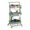 Storage Trolley with Felt Inserts and Accessories 9