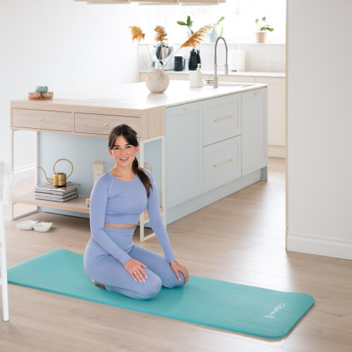 Yoga Mat, Mint - Non-Slip, Eco-Friendly, 6mm Thick 2