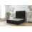 Sloomy Mayfair Black Naples Divan Bed Base 2 Drawers Same Side With 26" Strutted Headboard 3' Single 1