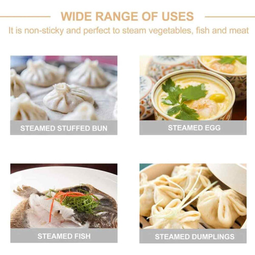Efficient Two Tier Steaming Solution, Steaming Dimsum And Dumplings With Ease, Bamboo Steamer Featuring Integrated Lid For Simultaneous Cooking, Cook 2