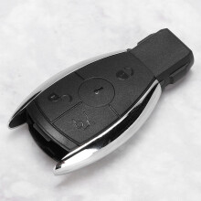 3 Button Remote Key Case Cover for Mercedes Benz W203 W204 W211 Black