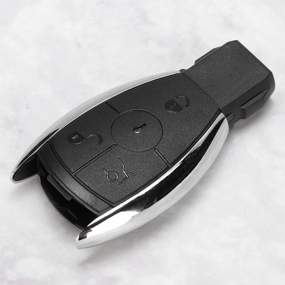 3 Button Remote Key Case Cover For Mercedes Benz W203 W204 W211 Black 7891393336547