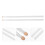 8Pairs Durable Maple Drum Sticks White Lightweight Drum Accessories 9
