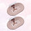 2Pcs Coffee Plastic Soap Dish Holder Wall Mounted Bathroom Storage Box 8