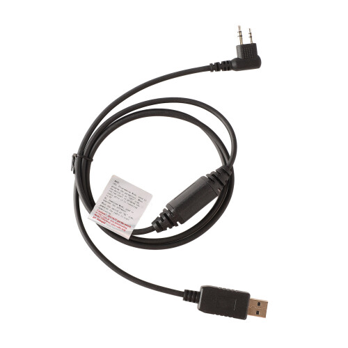 Cabo de programação USB Baofeng com conector de 2 pinos, universal, plug and play, compatível com sistemas operacionais de 32 e 64 bits e diversas 1