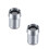 Silver LED Water Faucet Tap ABS Temperature Sensor Rgb Light 9