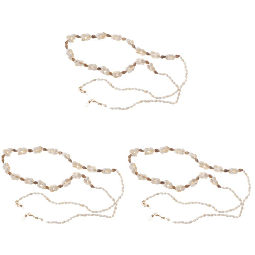 3Pcs Multi Shell Eyewear Safety Strap Anti-Slip Glasses Cord Accessory 2