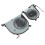 Aluminium Alloy Material for MSI PS63Modern8RC8SC MS-16S1, Easy Installation Notebook Computer Cooler Fan with Efficient Cooling, Replacement 6