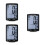 3Pcs Bike Speedometer Wireless Weather Resistant Multi-Function LCD 6