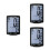 3Pcs Bike Speedometer Wireless Weather Resistant Multi-Function LCD 7