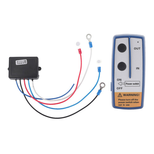 Durable Construction Long Range Remote Waterproof Design Weather Resistant Receiver Wireless Winch Remote Control Kit Universal Winch Remote Control 2