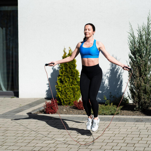 Springtouw, verstelbare lengte, lichtgewicht fitnesstool 2