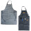 Durable Work Apron With Pockets For Salon Cooking 1pc 5