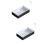 2Pcs Detachable Soap Dish Multi Color Soap Holder for Bathroom Kitchen 6