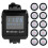 Rechargeable Lithium Battery Call System With Long Standby Time Big Screen Waterproof Call Button Wireless Calling System Encryption Function Easy To 2