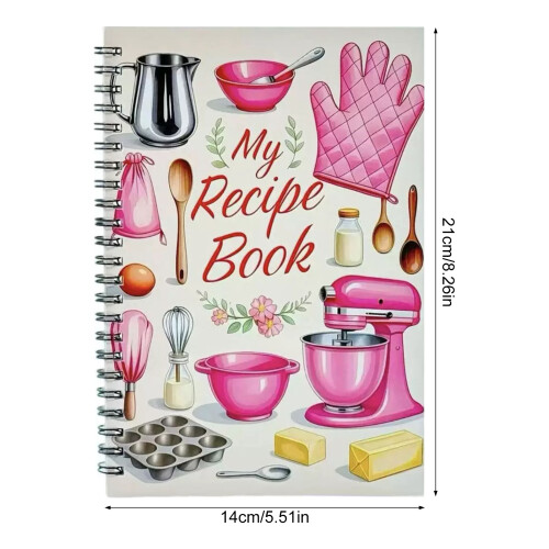 Recipe Notebook 21x14cm - Cooking Lovers Gift 1