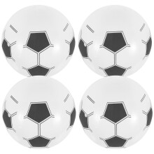 4Stk Aufblasbare Spielbälle Kinder Schwarz Für Strand Pool