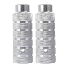 3Paare Aluminiumlegierung Fahrradpedale Rücksitz Stunt Pegs Silber