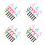 4Sets Plastic Pull String Flying Disc Toy Kids Outdoor Fun 11