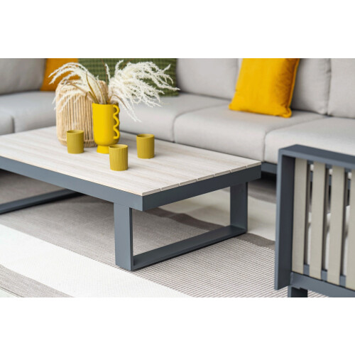 Bologna Garden Corner Group & Coffee Table 1