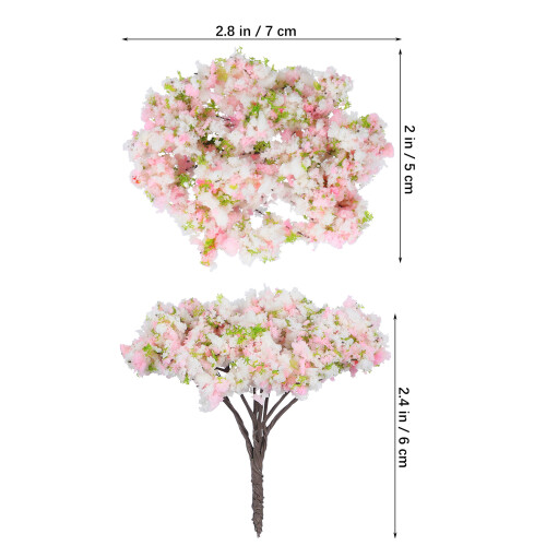 40Stk Pink Kunststoff Modell Für Modellbau 2