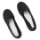 Women Black Mesh Shoes Thick Bottom Round Toe 37 6