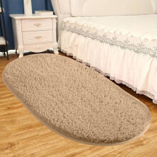 Tapetes macios para quarto - Tapetes ovais felpudos para quarto, tapete para banheiro, tapete passadeira para sala de estar, antiderrapantes,