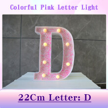 Letras luminosas de LED personalizáveis - Letreiros de néon com mudança de cor, alimentados por bateria, para decoração de parede de quarto e