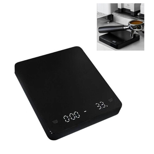 Type-C Recharge Digital Coffee Scale Espresso Scale High Precision With Timer Function LED Display Coffee Scale For Pour Over Drip Coffee Kitchen 2