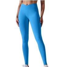 Yoga-legging met hoge taille voor dames, effen kleur, sportieve Nine Cent broek, olijfgroen