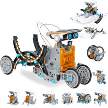 STEM Solar Robot Kit for Kids 8-13, Educational Building Toy