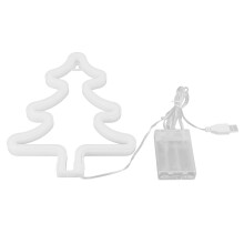 Festive Delight: Safe Neon Sign, Eco-Friendly Neon Decor With Vibrant Christmas Decor, Battery & USB Powered For A Joyous Season